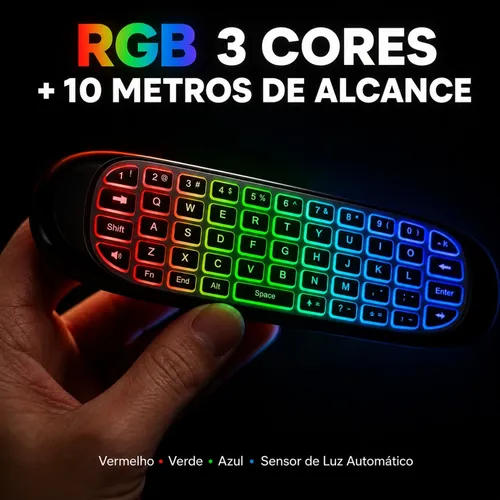 mini teclado inalambrico luo (i10 largo)