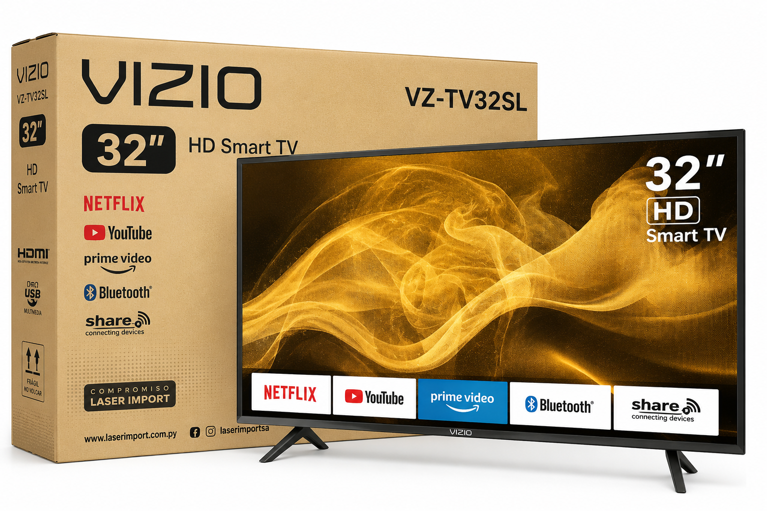 Smart tv vizio 32 pulgadas