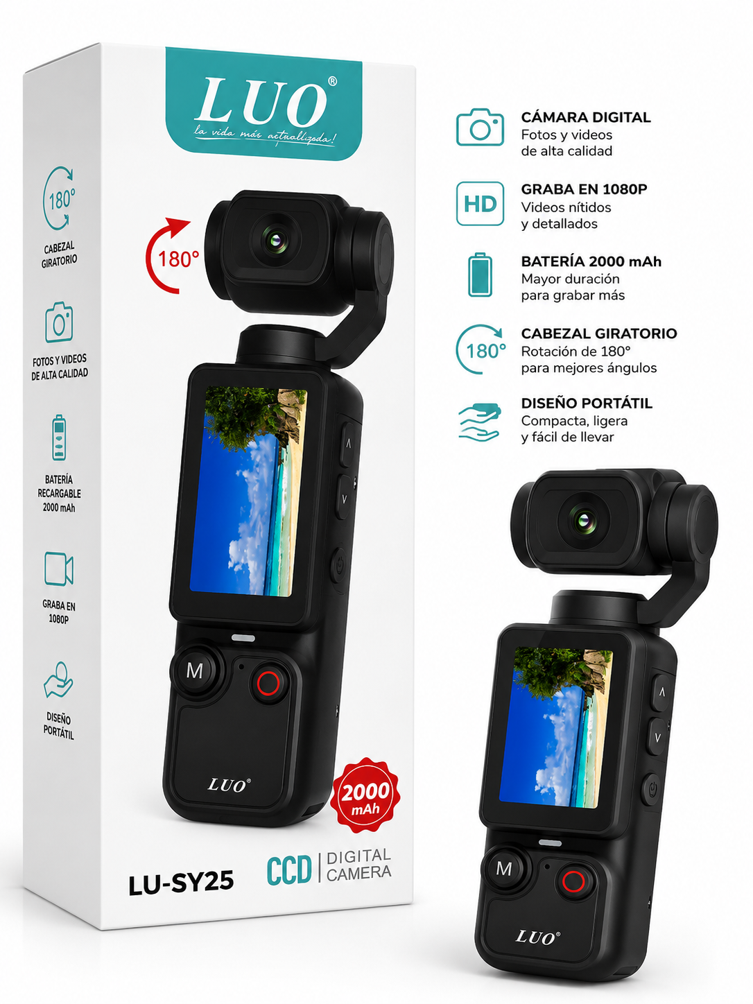 Camara De Accion Luo Pocket  (Lu Sy25)