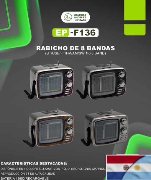 Radio ecopower f136