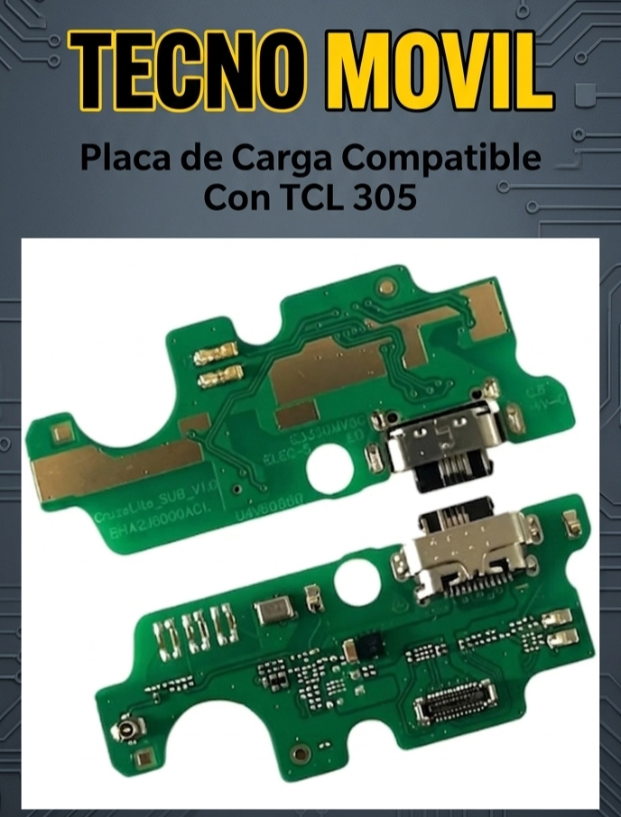 placa de carga tcl 305 ge