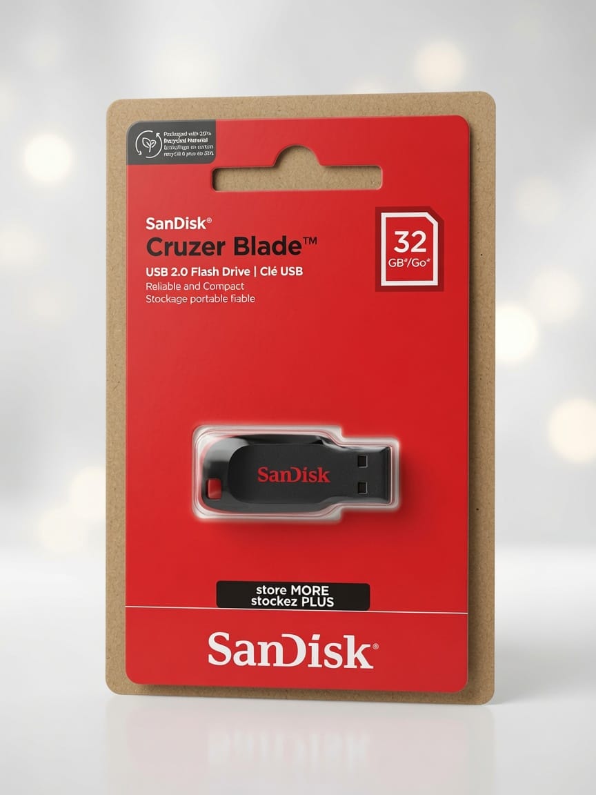 Pendrive sandisk 32 gb Z50 cruzer blade 2.0