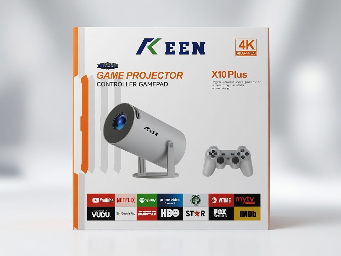Proyector gamer Keen 450 lum  + (2 joystick)