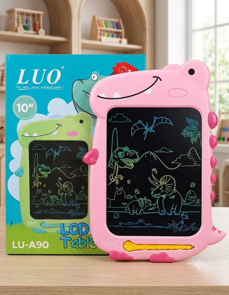 Pizarra Magica Lcd  Luo Dino 10"  (Lu A90)
