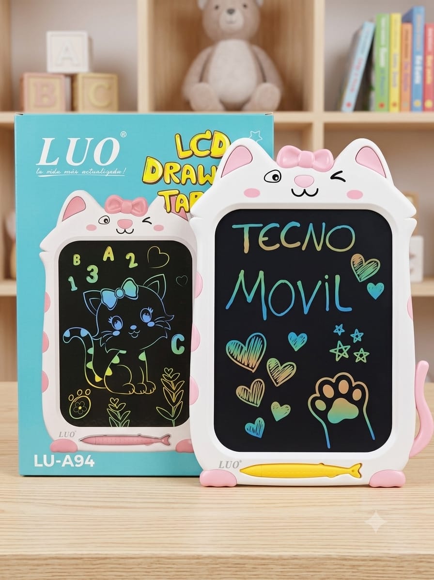 Pizarra Magica Lcd  Luo Gato 10"  (Lu A94)