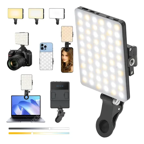 Clip Luz Para Camara Portable CCT Luo (Lu 595 )