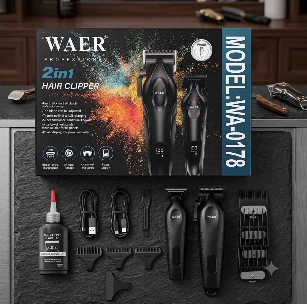 Kit Corta pelo Profecional Waer 0178