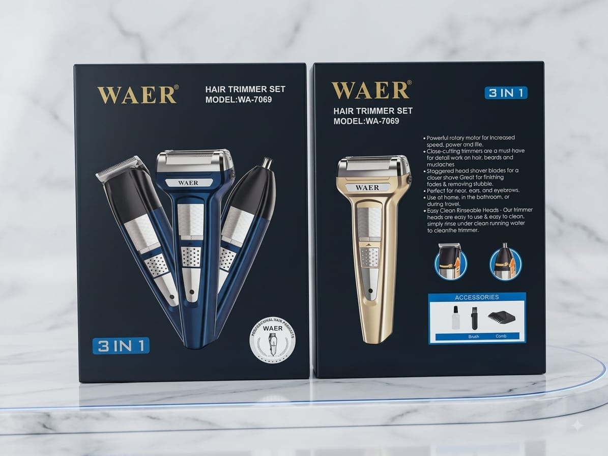 Corta pelo waer  7069   3 en 1 