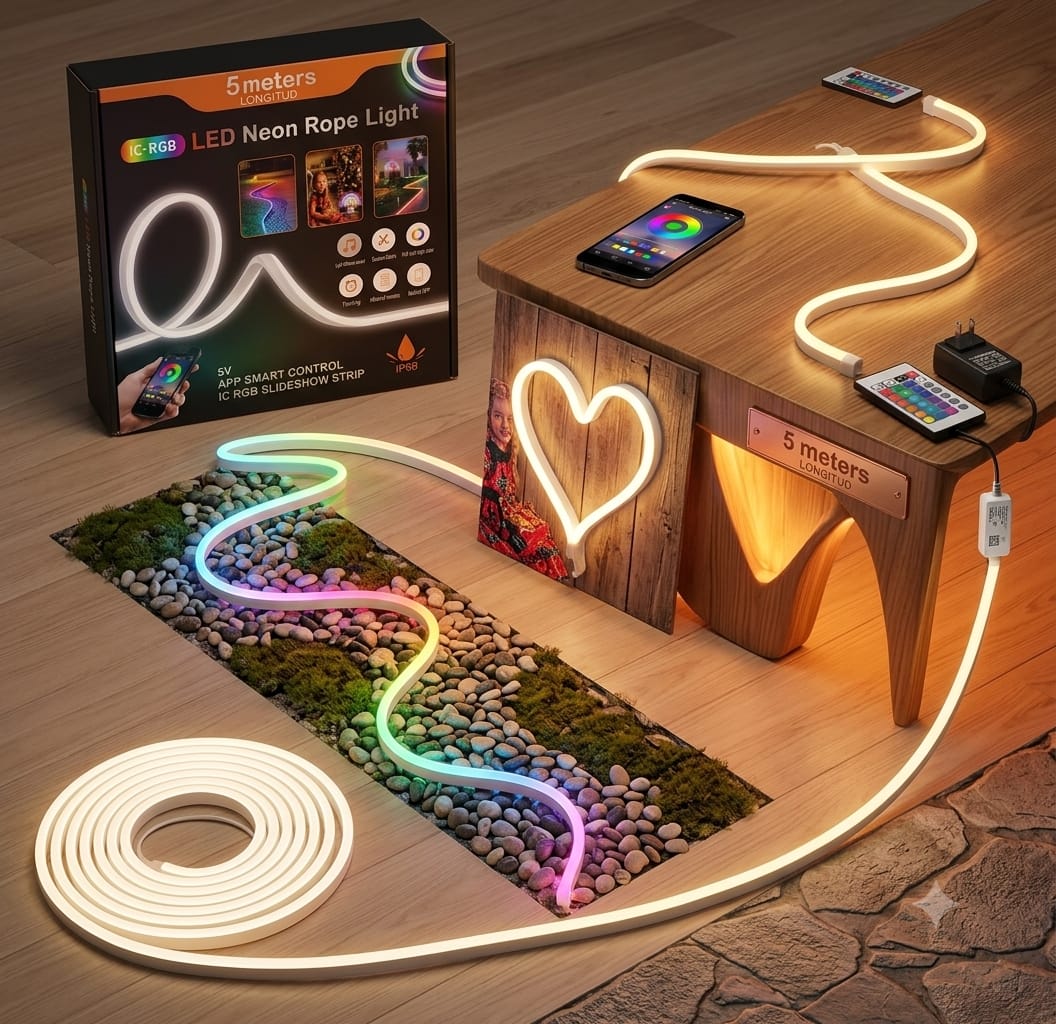 Tira Led Neon Rgb Multicolor ( +App )