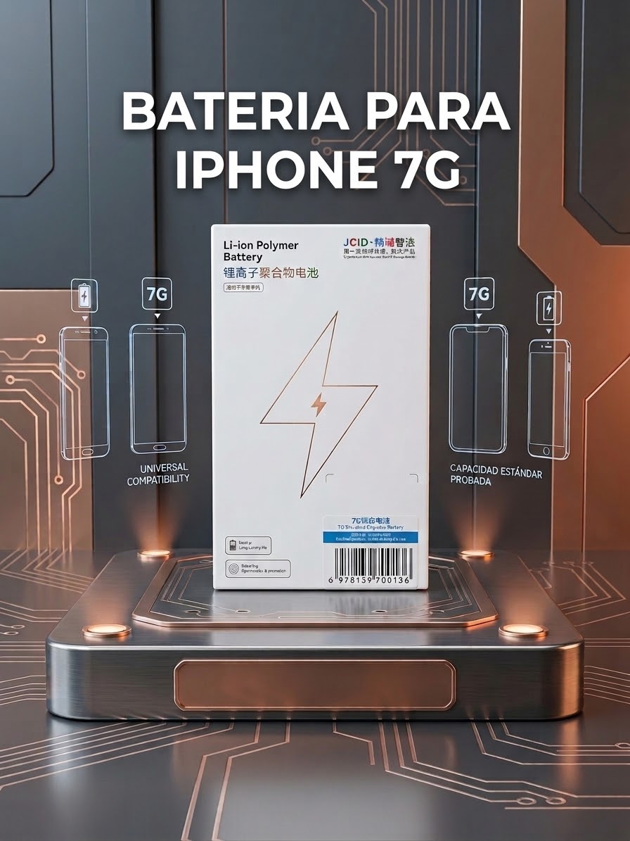 bateria iphone 7g jcid 
