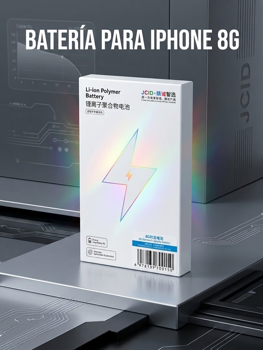 bateria iphone 8g jcid 
