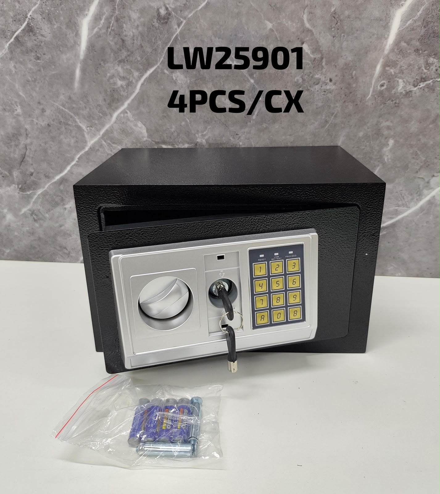 Caja Fuerte Electronica + Llave 