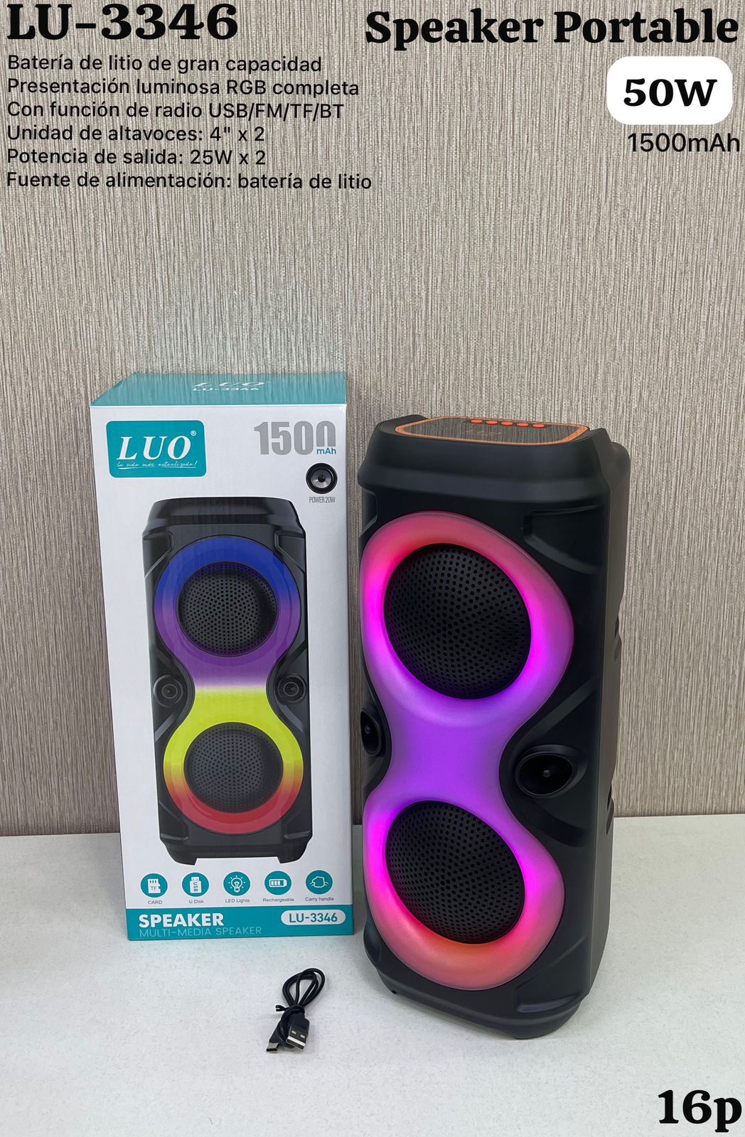 Parlante luo   ( lu 3346 )