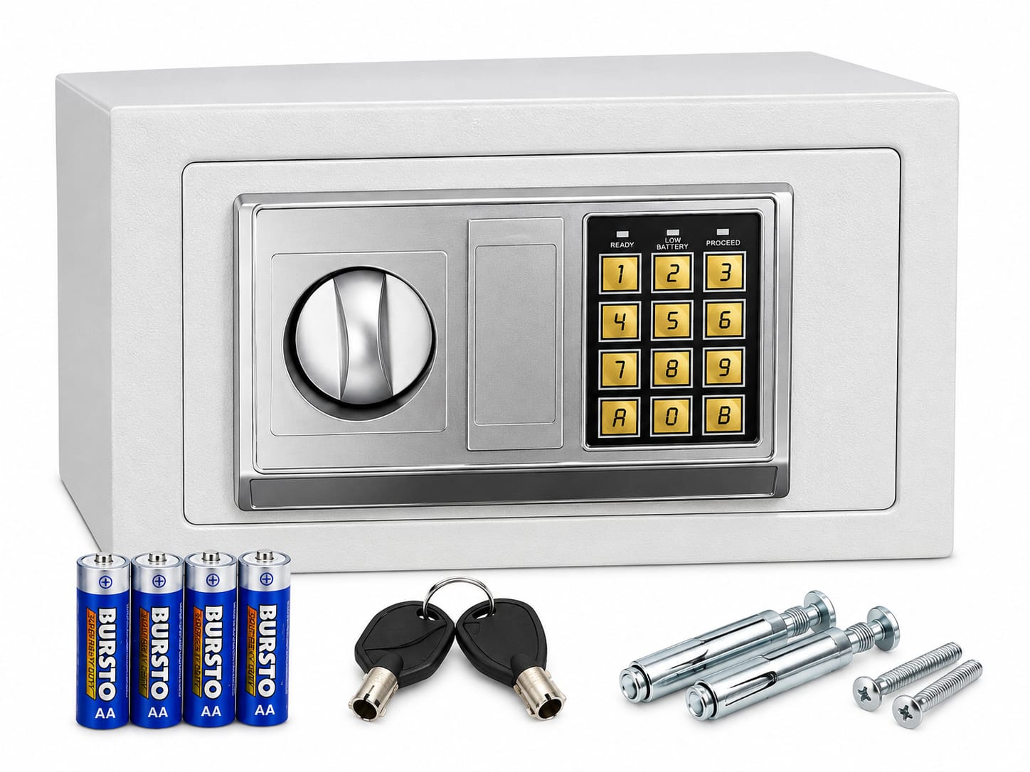 Caja Fuerte Electronica + Llave 