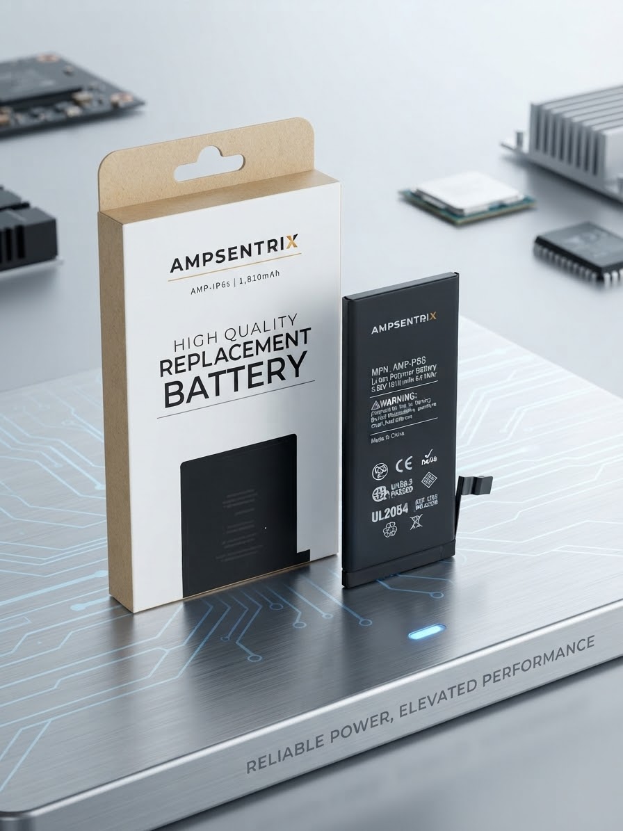 bateria iphone 6s ampsentrix 