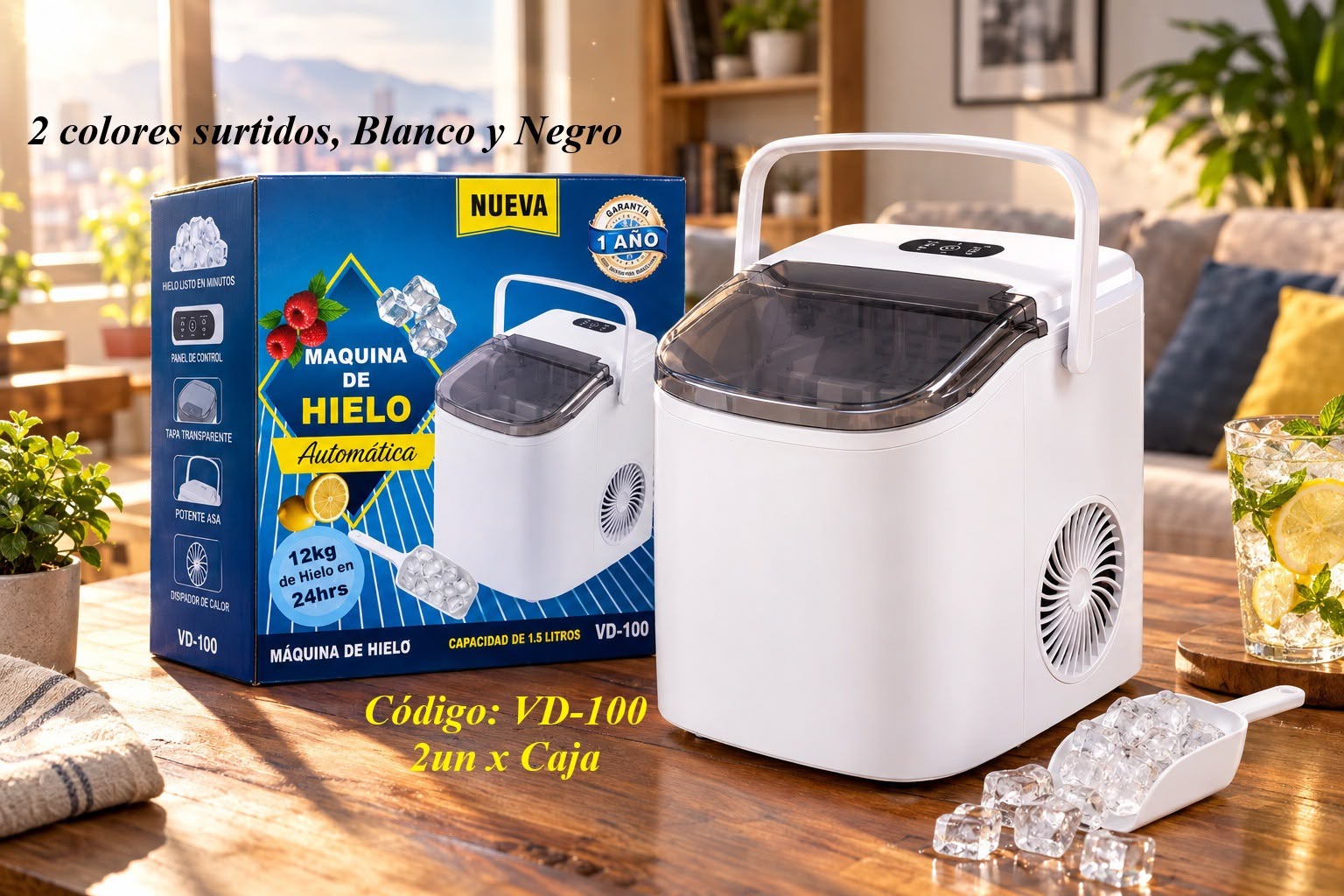 Fabricadora de Hielo vd 100