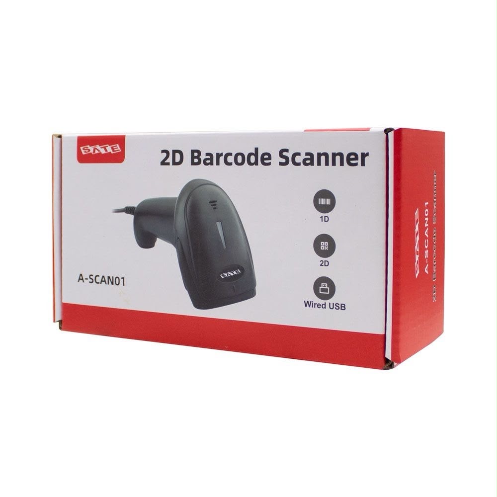 Lector de codigo de barras sate  ( scan 01 ) usb